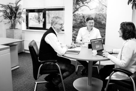 Teamoverleg zw Profil Consultants